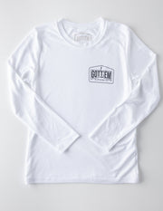 Bringing bananas on board since 2007-long sleeve-SPF-front-gottem clothing