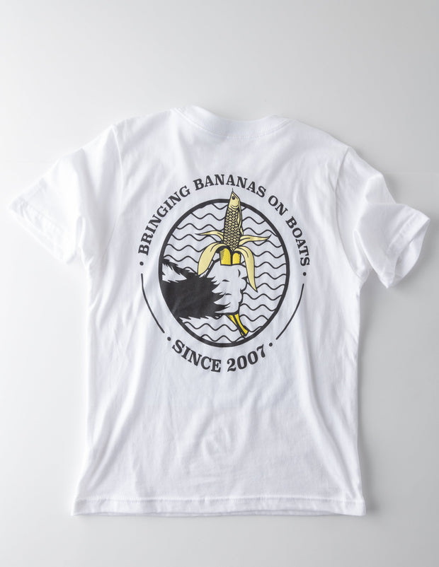 Bringing bananas on board since 2007-tee shirt-back-gottem clothing