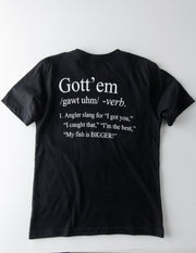 Short Sleeve Black Definition Shirt (2 of 2)-back-black-gottem clothing
