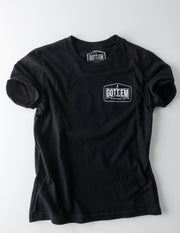 Short Sleeve Black Flying Fish Shirt (1 of 2)-front-gottem clothing